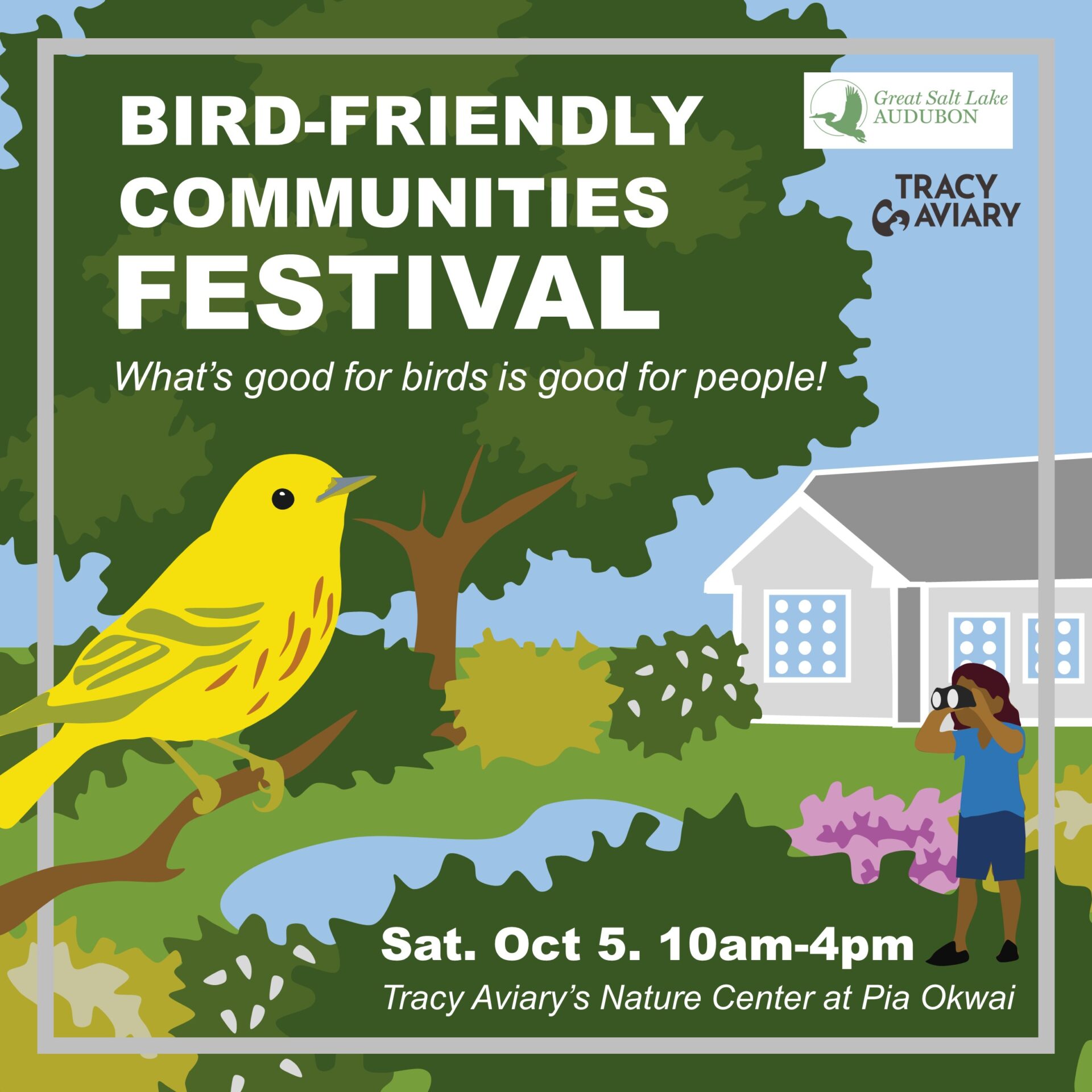 Bird Friendly Communities Festival Nature Center At Pia Okwai
